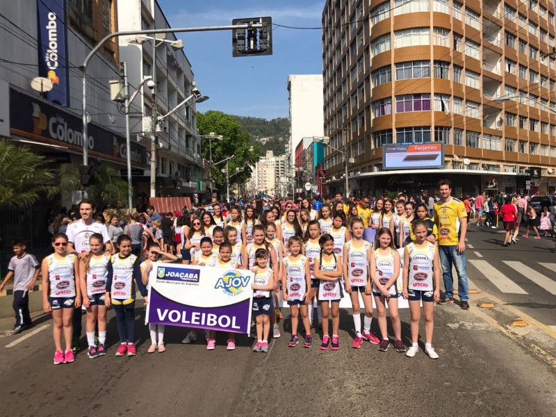 AJOV participa dos desfiles cívicos em Joaçaba e Herval d