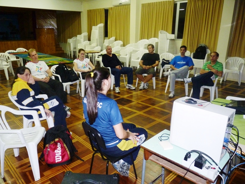 Encontro de Treinadores de Santa Catarina é realizado em Joaçaba