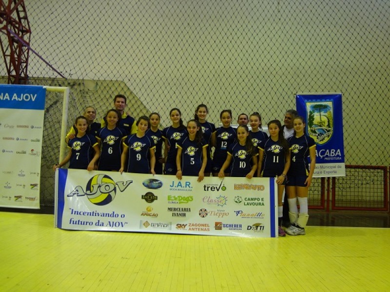Equipe pré-mirim da AJOV conquista o quarto lugar no Campeonato Estadual