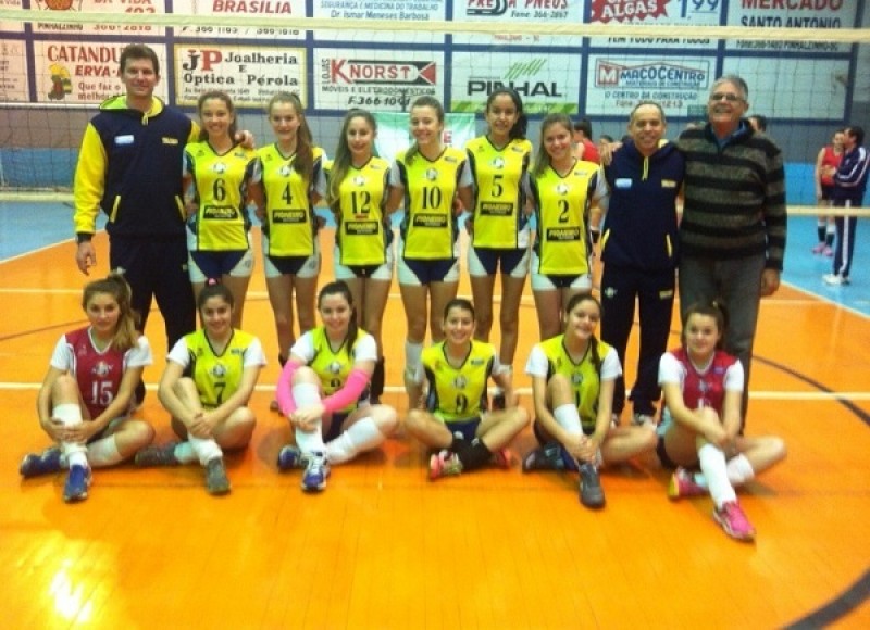 AJOV participou da 1º Etapa da Liga Oeste de Voleibol Categoria Infantil