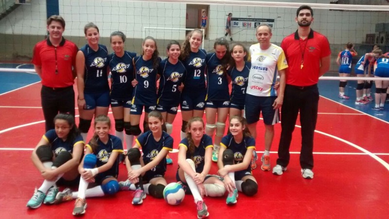 Equipe da AJOV conquista o terceiro lugar na final da Liga Oeste de Voleibol Feminino